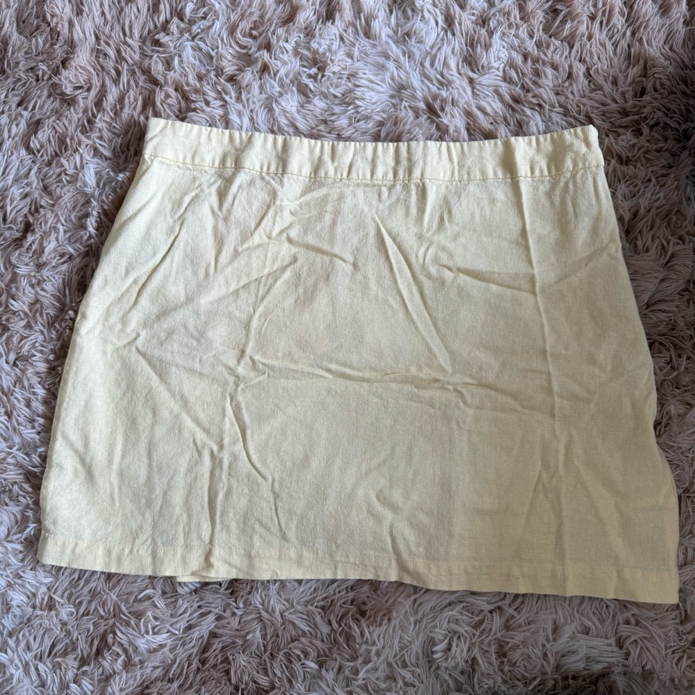 Yellow Women's Skirt